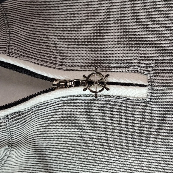 Blast Nautical Themed Zip Neck Pull-over - Picture 7 of 9
